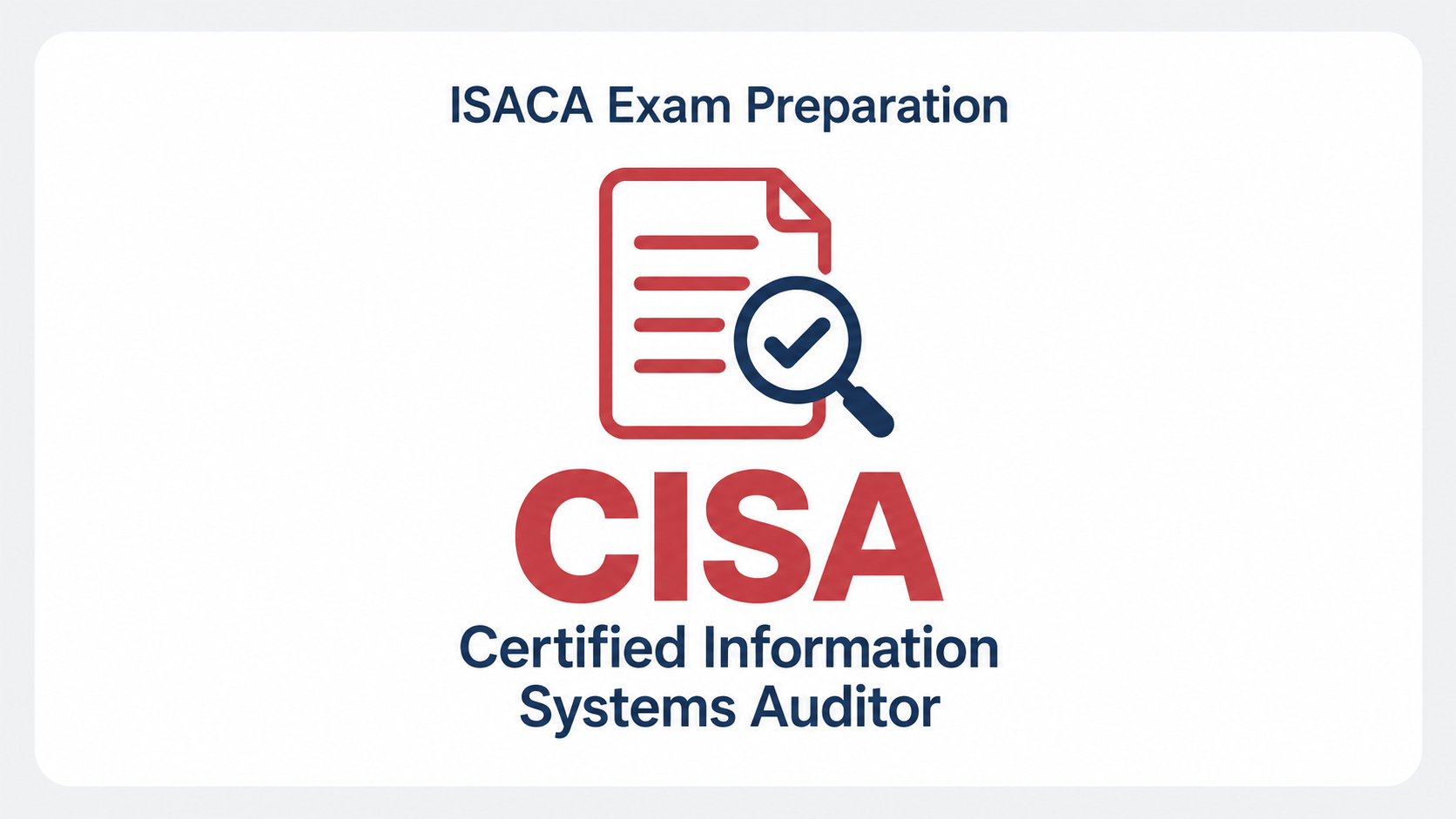 ISACA認定 CISA (Certified Information Systems Auditor)対策コース